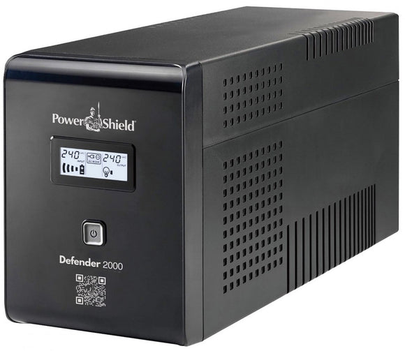 PowerShield Defender 2000VA / 1200W Line Interactive Tower UPS with AVR