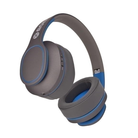 Moki Navigator Bluetooth Headphones Blue