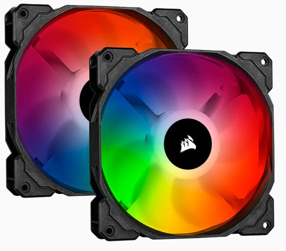 Corsair RGB PRO SP140mm Twin Pack with Lighting Node Core