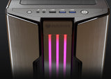 Cougar Gemini-S Silver RGB tempered glass gaming case
