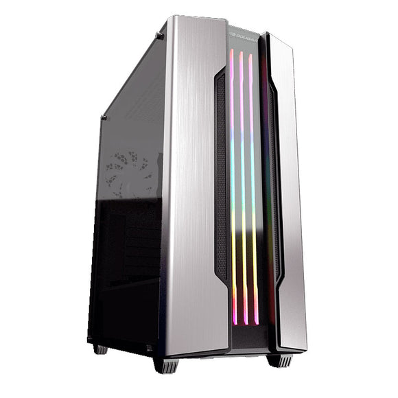 Cougar Gemini-S Silver RGB tempered glass gaming case