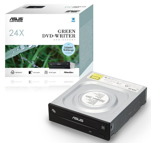 ASUS DVDRW SATA with M-Disc Support. RETAIL COLOUR BOX.