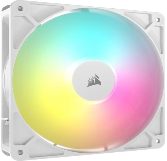 Corsair RS140 ARGB 140mm PWM Fan - Single - White:
