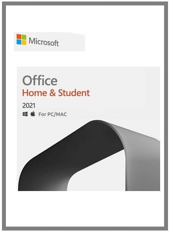 MS Office Home and Student 2021 for PC & Mac (ESD)