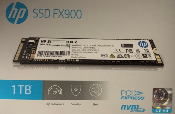 HP FX900 1TB GEN4 NVME M.2 SSD