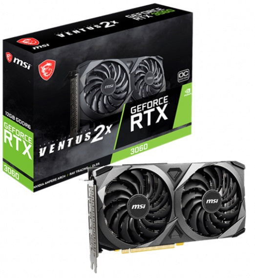 MSI RTX 3060 VENTUS OC 12GB Video Card