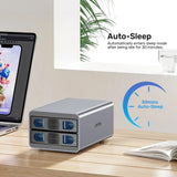 2 BAY SATA HDD ENCLOSURE Unitek USB3.2 Type-C