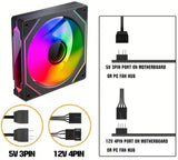 Prism 3 Pack  ARGB 12cm Case Fan