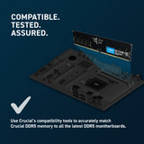 Crucial 32GB (2x16GB) DDR5 UDIMM 4800MHz CL40 Desktop Memory
