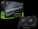 MSI GeForce RTX 5050 8G SHADOW 2X OC GPU