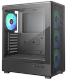 DeepCool CC550 ATX Case, 4 Pre-Installed Fans,USB Type-C