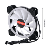 5Pack PC Case Fan RGB 120mm COOLMOON - Worldwide PC Australia