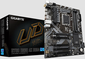 Gigabyte B760 DS3H AX DDR4 Intel LGA 1700 ATX Motherboard