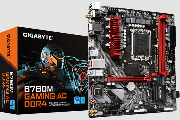 Gigabyte B760M GAMING AC DDR4 Intel LGA 1700 ATX