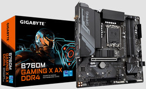 Gigabyte B760M Gaming X AX DDR4 LGA1700 m-ATX