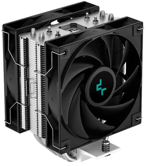 DeepCool AG400 PLUS Single Tower CPU Cooler Dual Fans,