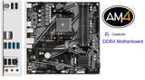 AM4 CPU & Mob Bundle (Support DDR4 - Support W11)
