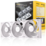 Antec Connect C120R Reverse White ARGB 3PK 12CM Case Fan