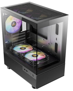 Antec CX200M mATX, 5x RGB Fans. Gaming Case