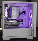 Thermaltake Gaming System Genesis Ultimate V4 SNOW - Intel 12400F / RTX 4060 / B760 WIFI / 16GB RGB RAM / H16 White