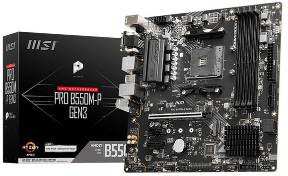 MSI PRO B550M-P GEN3 AM4 MATX