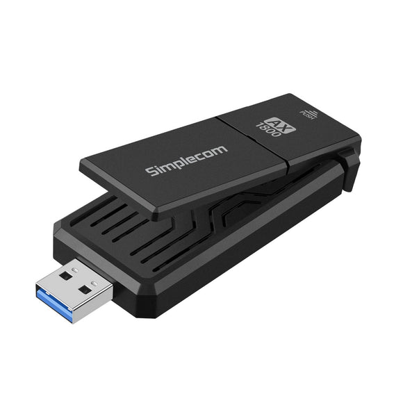 Simplecom AX1800 Dual Band WiFi 6 USB Adapter