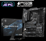 MSI Z890 GAMING PLUS WIFI Intel® Core™ Ultra (Series 2) LGA1851 ATX