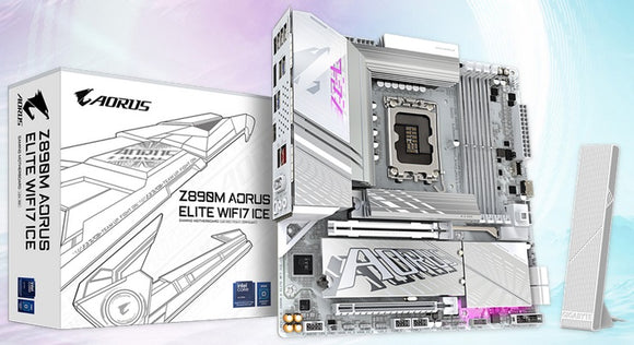 Gigabyte Z890M A ELITE WF7 ICE Intel® Core™ Ultra (Series 2) LGA1851 m-ATX