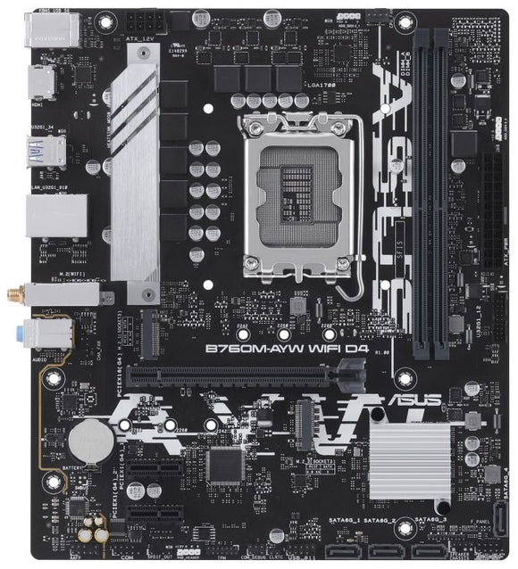 Asus B760M-AYW WIFI D4 mATX motherboard