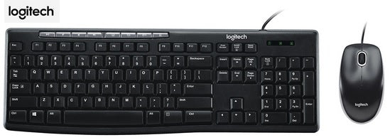 Logitech MK200 MEDIA COMBO DESKTOP WIRED