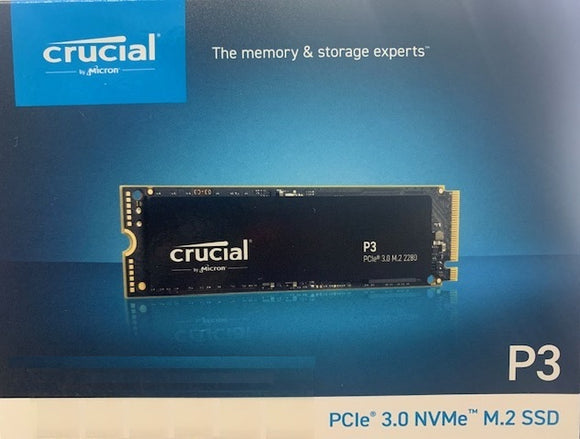 Crucial P3 2TB Gen3 NVMe M.2 SSD