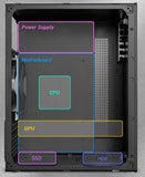 Antec ST20M Mid Tower with 550W