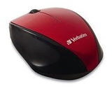 Verbatim MultiTrac Red Mouse Blue LED, Wireless Optical