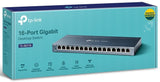TP-Link 16 Port Gigabit Unmanaged Desktop/Wall Mounting Switch TL-SG116