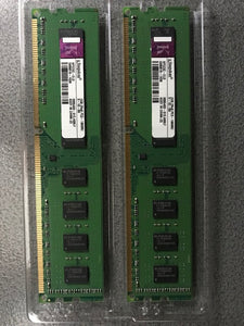 Kingston 4GB Kit (2Gx2) DDR3 1333Mhz- Clearance