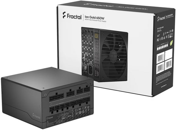 Fractal Design Ion Gold 650W Fully Modular 80PLUS Gold Power Supply