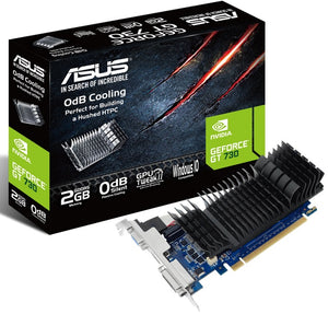 ASUS GeForce® GT730 2GB DVI/HIMI/D-Sub Graphic Card