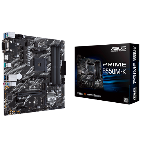 ASUS PRIME-B550M-K AMD Motherboard