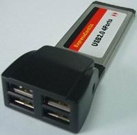 Express Card USB2.0 Controller for Notebook