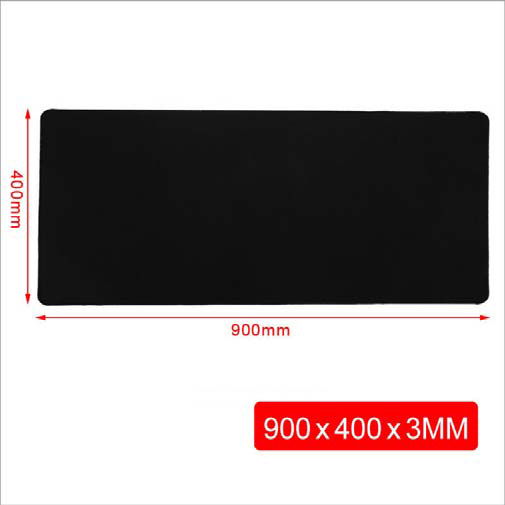 Extra Large Gaming Mouse Pad (40x90cm) - Black