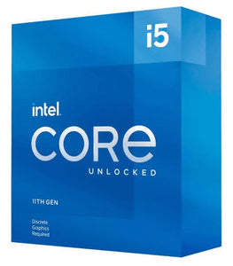 Intel Core i5-11600K 6 Cores Rocket Lake Processor 11th Gen LGA1200,