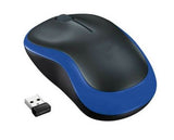Logitech M185 Wireless Mouse USB for PC Windows, Mac and Linux, Blue